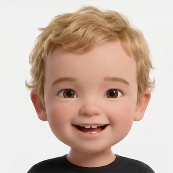 Your child reimagined as a 3D storybook character